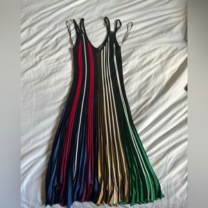 Kenzo striped midi dress